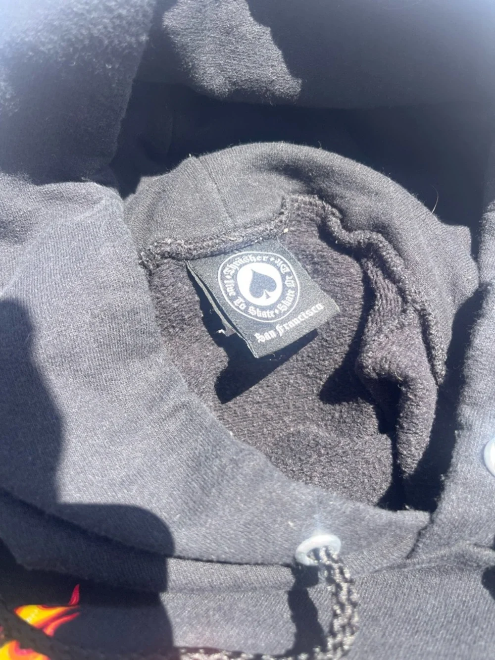 Thrasher Black Hoodie Large - Picture 3 of 5